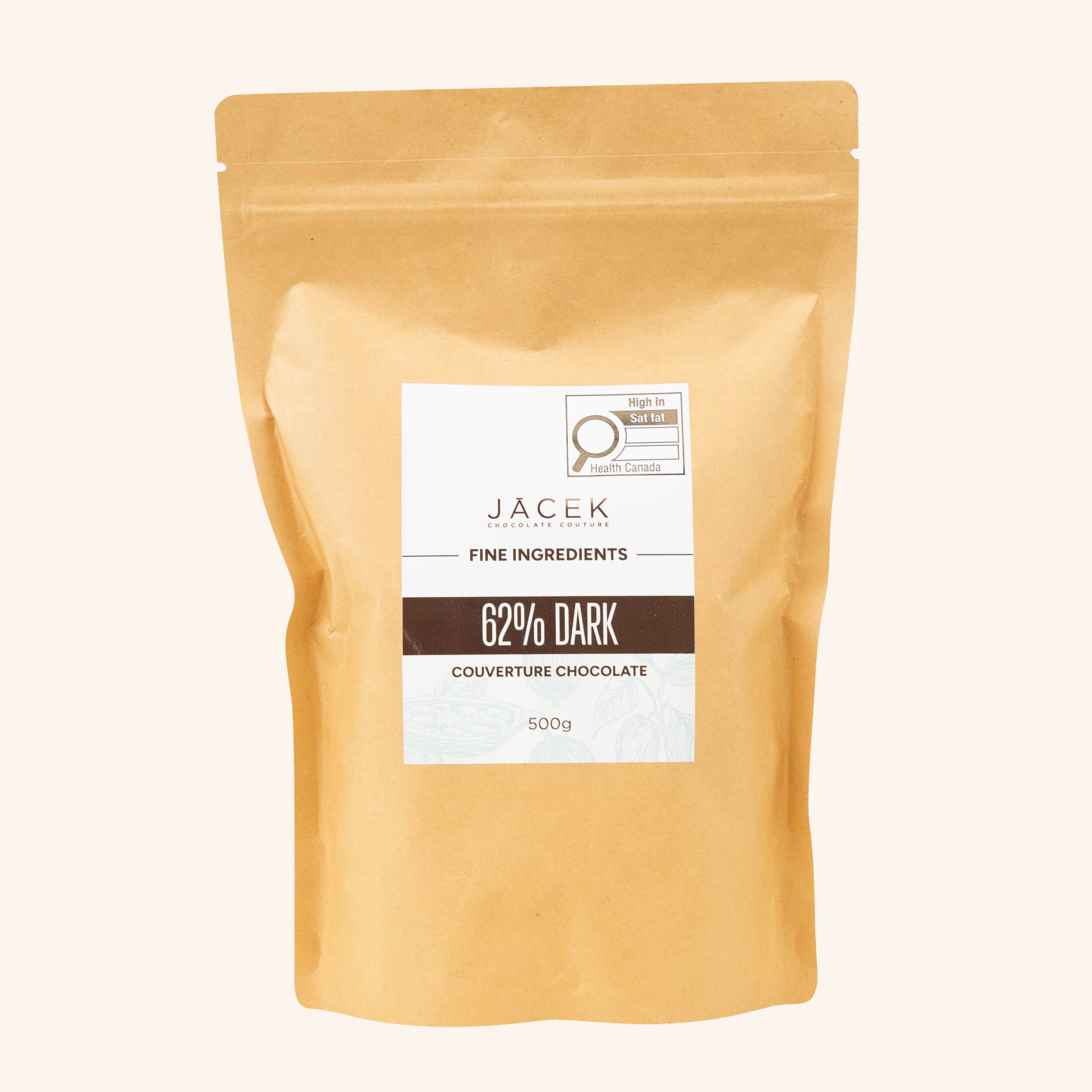 Image of 62% Dark Couverture Chocolate Callets